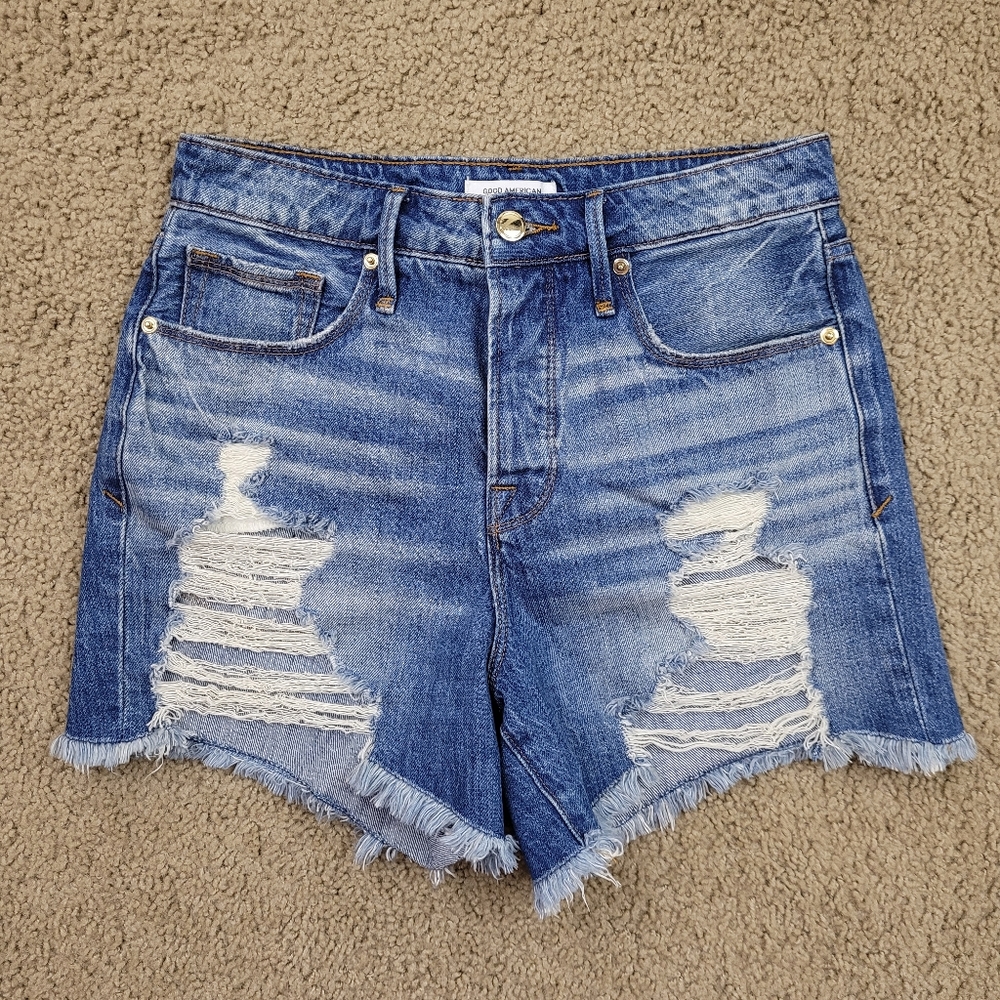 Good American Bombshell Shorts